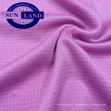 tricot simple 92% polyester 8% spandex tissu de sport en tissu